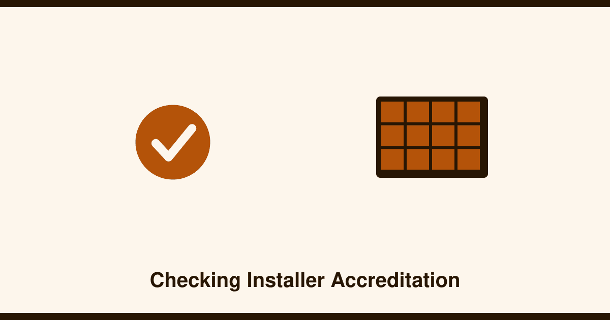 CEC accreditation and how to check your solar installer is legitimate