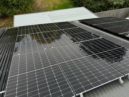 Rays Solar Panel Cleaning — Customer photo
