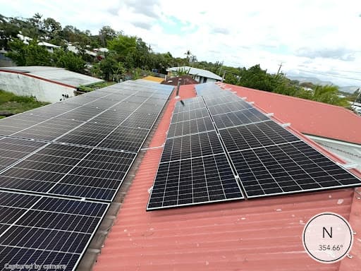 Greencell Energy solar panels and batteries installer Townsville — Customer photo