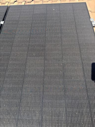 Dubbo Solar Panel Cleaning — Customer photo