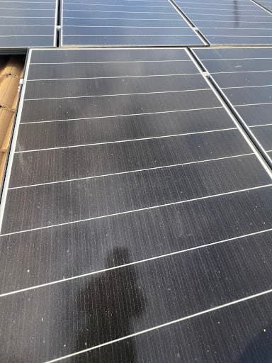 Capital Solar Panels Cleaning — Customer photo