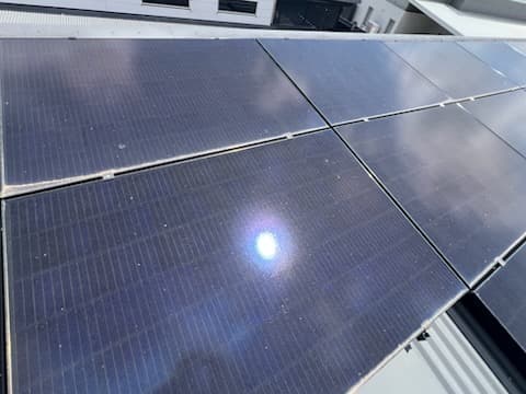 Capital Solar Panels Cleaning — Customer photo